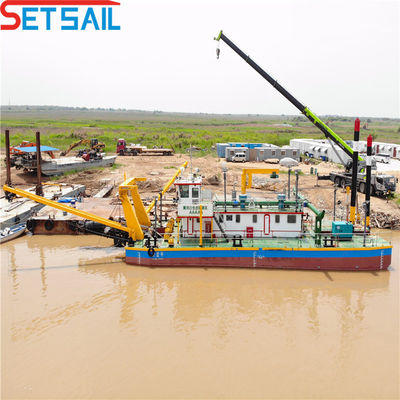 CTS Slot Tipo Alta Capacidade Siemens PLC 22inch Cutter Suction Dredger para extração de areia