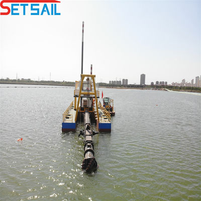 CTS Slot Tipo Alta Capacidade Siemens PLC 22inch Cutter Suction Dredger para extração de areia