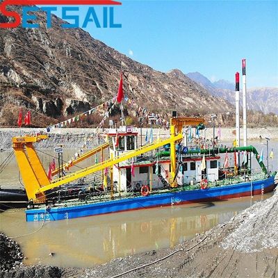 36000.000kg Pacote Peso Bruto Dredger com bomba de sucção hidráulica para projeto de dragagem