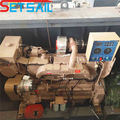 CTS Portable River Sand Cutter Suction Pump Dredger com 100m3-20000m3 de fluxo de água