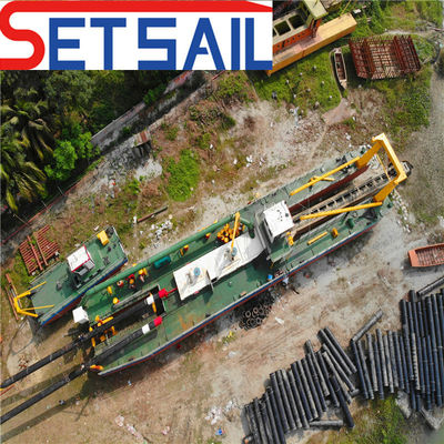 Tipo de potência a diesel QHCSD-294 22 polegadas cortador de sucção de areia dragadora com bomba submarina