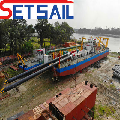 Dredger de cabeça de cortador de 16m 22inch com design de bomba de areia personalizado
