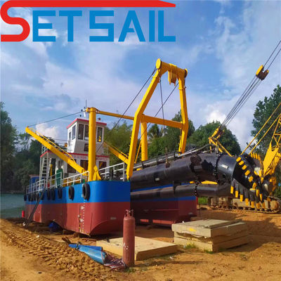 5-6 Peças Conjunto Velo Mute Cutter Sucção Dredger hidráulico para dragagem suave e silenciosa