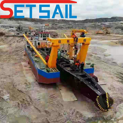 5-6 Peças Conjunto Velo Mute Cutter Sucção Dredger hidráulico para dragagem suave e silenciosa