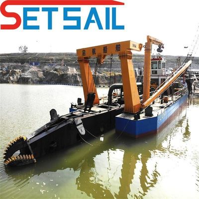 Customização Sete de diesel silencioso vela CCS cortador de sucção embarcação hidráulica dragagem pedido