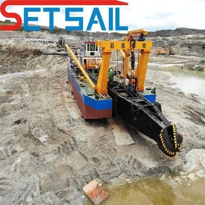 Customização Sete de diesel silencioso vela CCS cortador de sucção embarcação hidráulica dragagem pedido