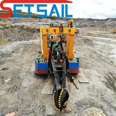 Customização Sete de diesel silencioso vela CCS cortador de sucção embarcação hidráulica dragagem pedido