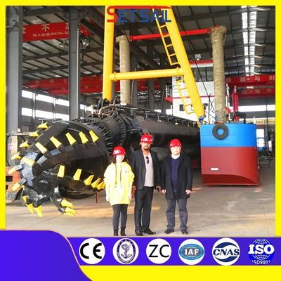 Aço marinho 2 anos Set de vida Sail Mute CCS Cutter Suction Dredging Barco Dredger