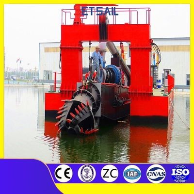 US Customized CCS Cutter Suction Sand Hydraulic Dredger para serviço pós-venda ao longo da vida