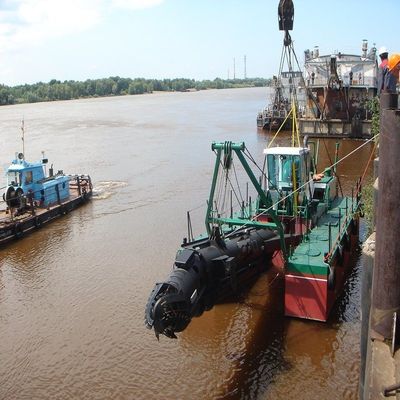 Equipamento de extração de areia de dragagem de ouro do rio Hidrociclone com cortador CCS dragagem de sucção
