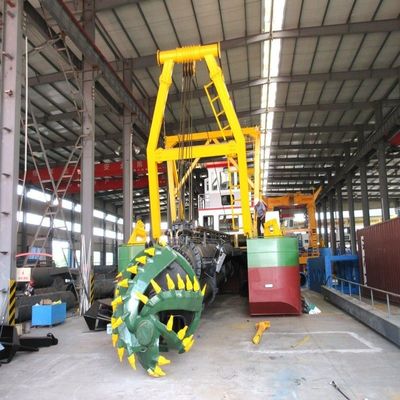 Equipamento de extração de areia de dragagem de ouro do rio Hidrociclone com cortador CCS dragagem de sucção