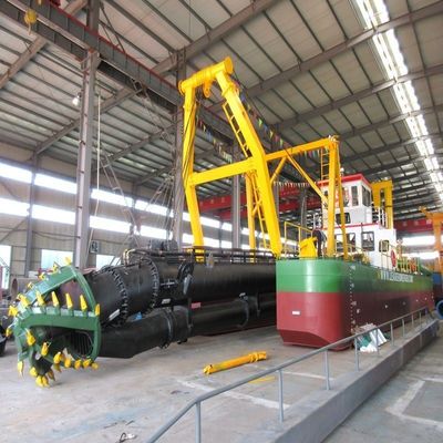 Equipamento de extração de areia de dragagem de ouro do rio Hidrociclone com cortador CCS dragagem de sucção