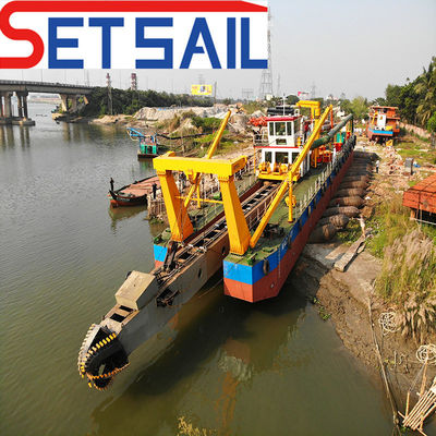 Dredger de sucção de 22 polegadas com controle hidráulico Pago total