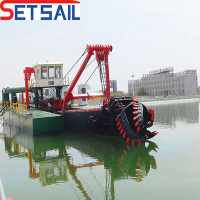 54m Head River Suction Sand Pump 20 polegadas Hydraulic Cutter Head Dredger para escavação