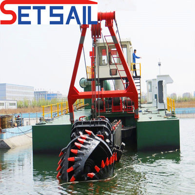 Dredger de sucção de 20 polegadas com bomba subaquática de alta capacidade 750-1000 metros cúbicos