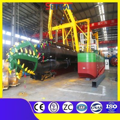 Dentes de cortador Quantidade 40-60 peças Motor diesel Equipamento hidráulico de mineração de areia Dredger