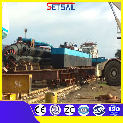 Dentes de cortador Quantidade 40-60 peças Motor diesel Equipamento hidráulico de mineração de areia Dredger