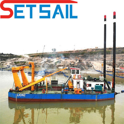 Comprimento 16-65m Hydrocyclone Set Sail Mute Dredger com tipo de ciclone e operação mut