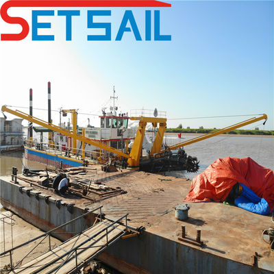 Dredger de areia de sucção com cabeça de 54 m e tipo de ranhura CTS