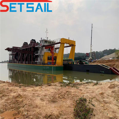Máquinas de mineração cortadora de sucção draga QHCSD-444 com slot tipo CTS