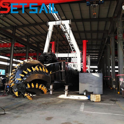 Máquinas de mineração cortadora de sucção draga QHCSD-444 com slot tipo CTS