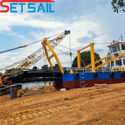 Máquinas de mineração cortadora de sucção draga QHCSD-444 com slot tipo CTS