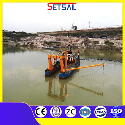 16-65m comprimento D-1 Shijiazhuang Kingda cortador de bomba de areia sucção dragadora para mineração de areia