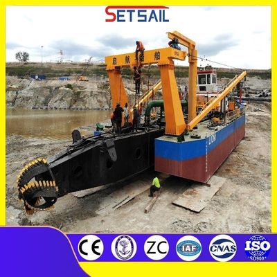 Máquina de dragagem de areia de aço e ouro, movida por motor diesel ou motor elétrico