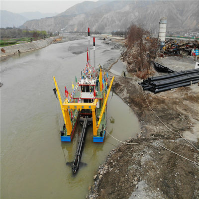 Dredger de sucção de corte de 20 polegadas com capacidade de 3500 m3/h e 1 peça min.