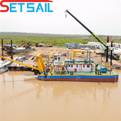 Hydraulic 20 Inch River Cutter Suction Dredger solicitação personalizada e placa lateral de 10 mm