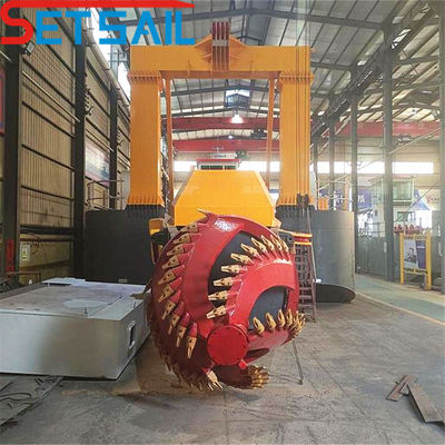 Dredger de sucção de corte de 18 polegadas com profundidade de sonorização personalizada e pedido personalizado