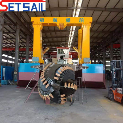 Dredger de lama de sucção de corte de 18 polegadas para projetos de dragagem