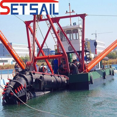 Dredger de lama de sucção de corte de 18 polegadas para projetos de dragagem