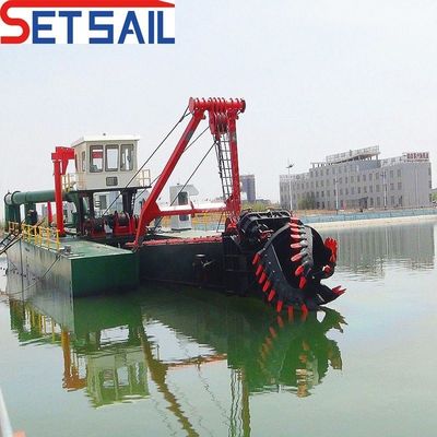 Dredger de lama de sucção de corte de 18 polegadas para projetos de dragagem