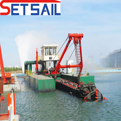 Dredger de lama de sucção de corte de 18 polegadas para projetos de dragagem