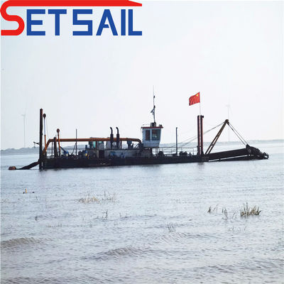 QHCSD-467 Navio de dragagem de sucção de corte de 18 polegadas com motor a diesel e bomba
