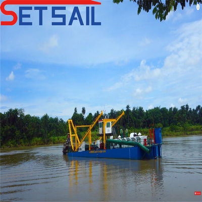 QHCSD-467 Navio de dragagem de sucção de corte de 18 polegadas com motor a diesel e bomba