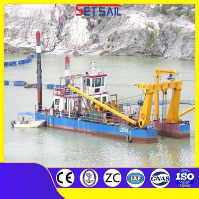 Hna cortador de sucção máquinas de mineração dragadora hidráulica 4-12m largura para as suas necessidades