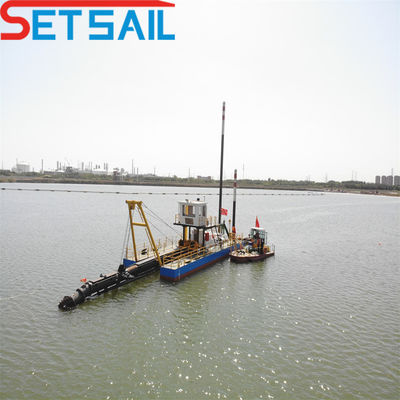 Dredger de sucção de 18 polegadas de controle hidráulico com tipo de ranhura CTN e capacidade de 700m3
