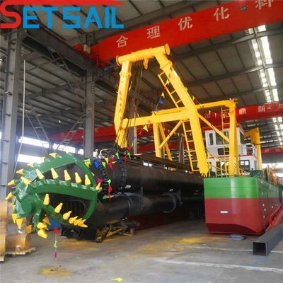 Dredger de sucção de 18 polegadas de controle hidráulico com tipo de ranhura CTN e capacidade de 700m3