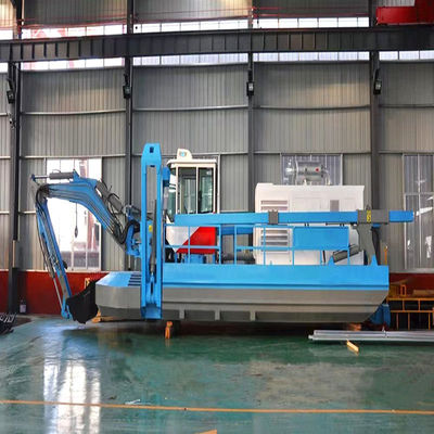 120m3-700m3/h Capacidade Dredger multifunção à beira-mar com bomba de areia Kingda e escavadeira