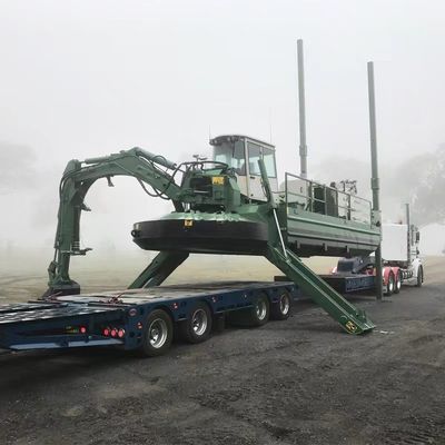 120m3-700m3/h Capacidade Dredger multifunção à beira-mar com bomba de areia Kingda e escavadeira