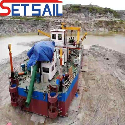700m3 de capacidade bomba de areia dupla 18 polegadas cortador de sucção draga para escavação de lago