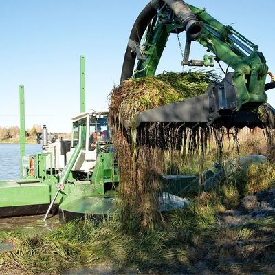 Dredger anfíbio hidráulico tipo Rexroth com serviço pós-venda prolongado
