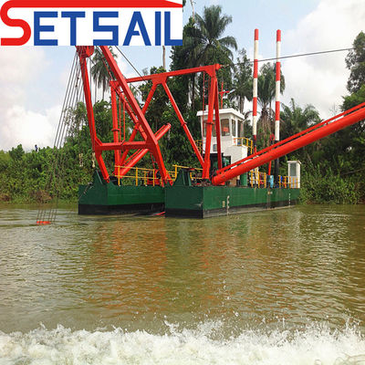 Dredger de sucção de 18 polegadas com motor hidráulico Peso bruto 230000.000kg