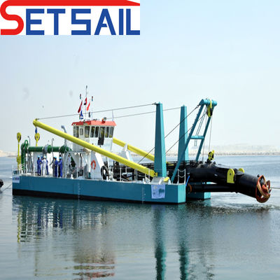 Dredger de sucção de 18 polegadas com motor hidráulico Peso bruto 230000.000kg