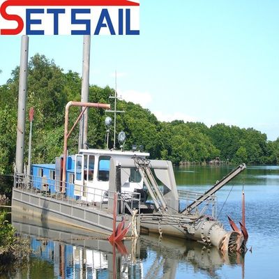 Dredger de sucção de 18 polegadas com motor hidráulico Peso bruto 230000.000kg
