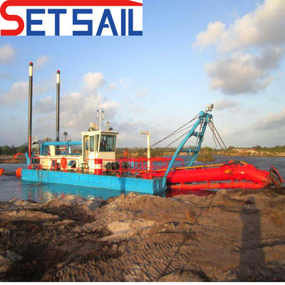 Dredger de sucção removível de 18 polegadas para pacotes fluviais Peso bruto 230000.000kg