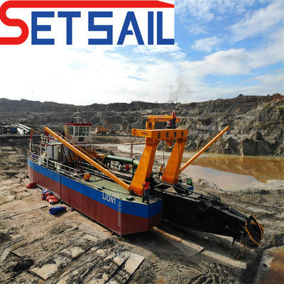 Moeda dos EUA Motores a diesel Cortador Sucção Dredging Dredger Máquina 30 dias Devolução reembolsos