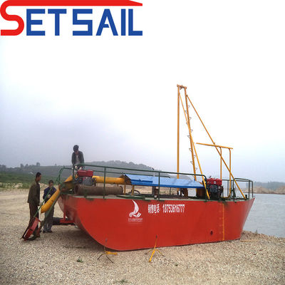 18/16 Prime Sand Pump Tamanho Cummins Motor Diesel Dredger de sucção a jato com bomba de água a jato